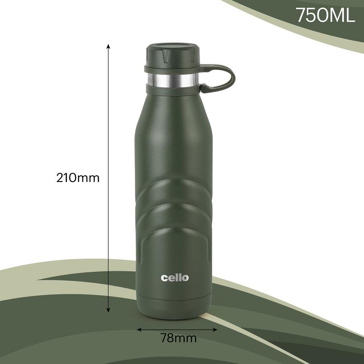 Cello Duro Crown Flask, Vacusteel Water Bottle - view 62