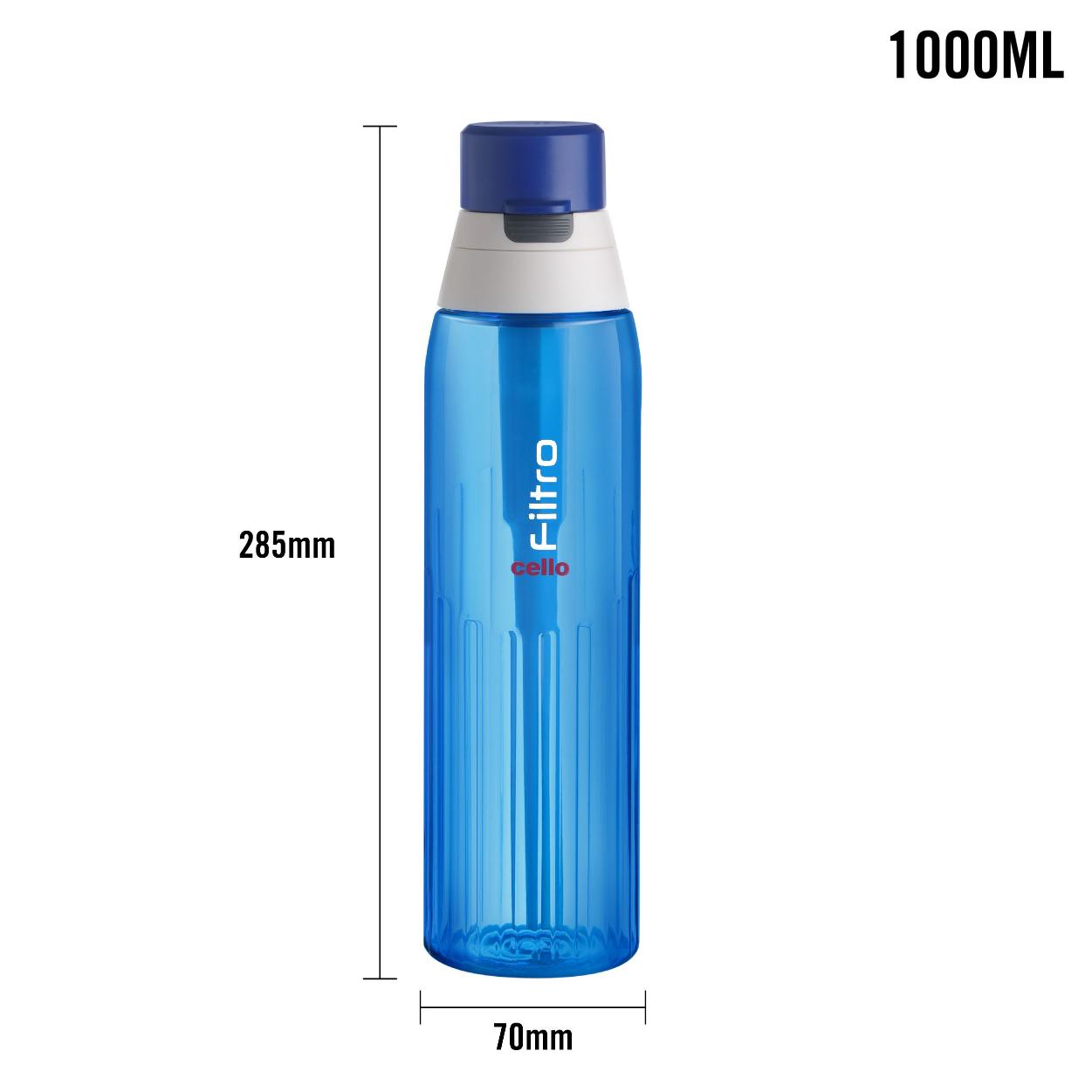 Cello Filtro Water Bottle With Activated Carbon Filter, 1000ml - view 25