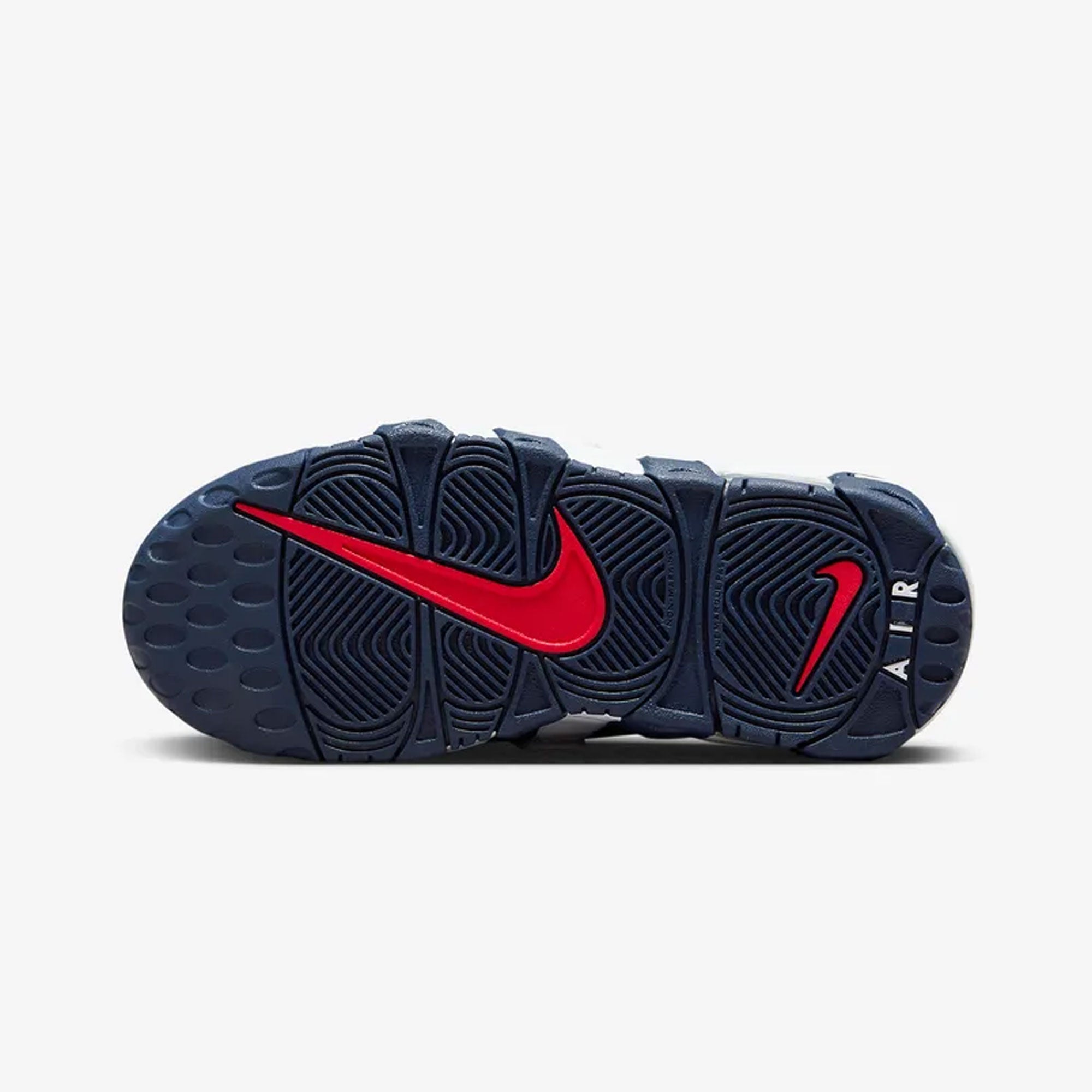 Nike | Air More Uptempo '96 { White/midnight Navy-metallic Gold - view 7