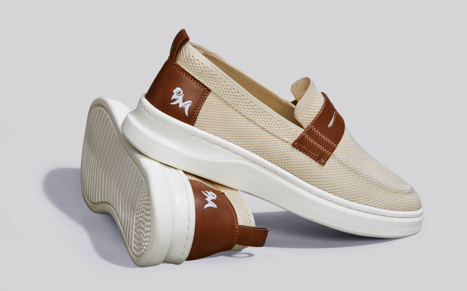 Neeman's Brunch Loafers : Ivory/Tan - view 4