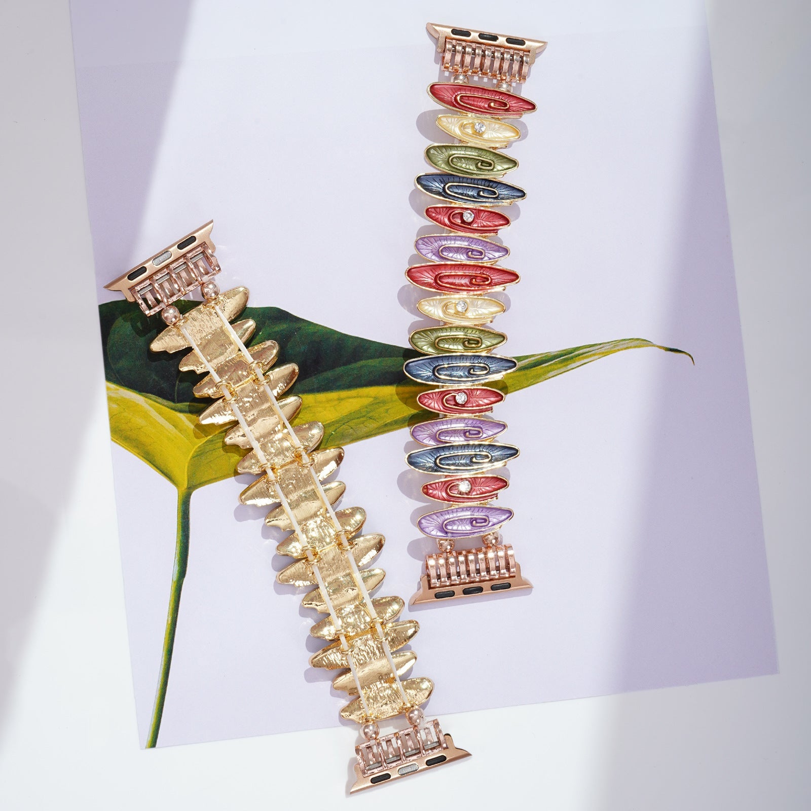 Peeperly Elegant Vibrant Alloy Bracelet for Apple Watch - view 13