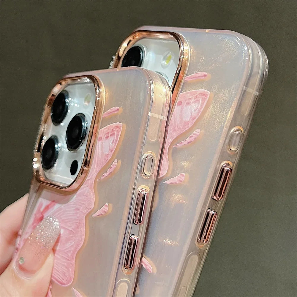 Peeperly Aurora Butterfly Bliss Glitter Case – No Color - view 7