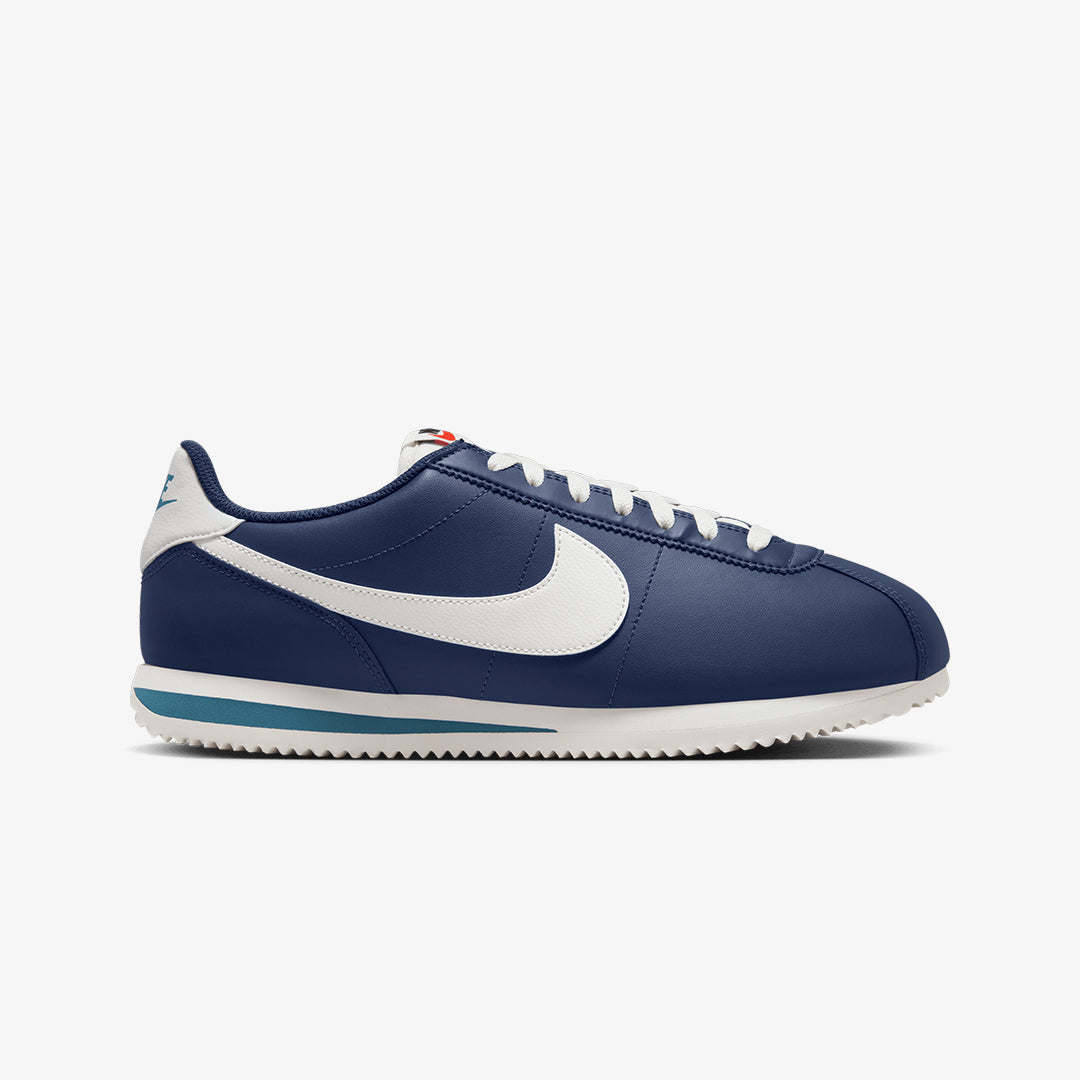 Nike | CORTEZ { MIDNIGHT NAVY/SAIL-NOISE AQUA-SAIL - view 6
