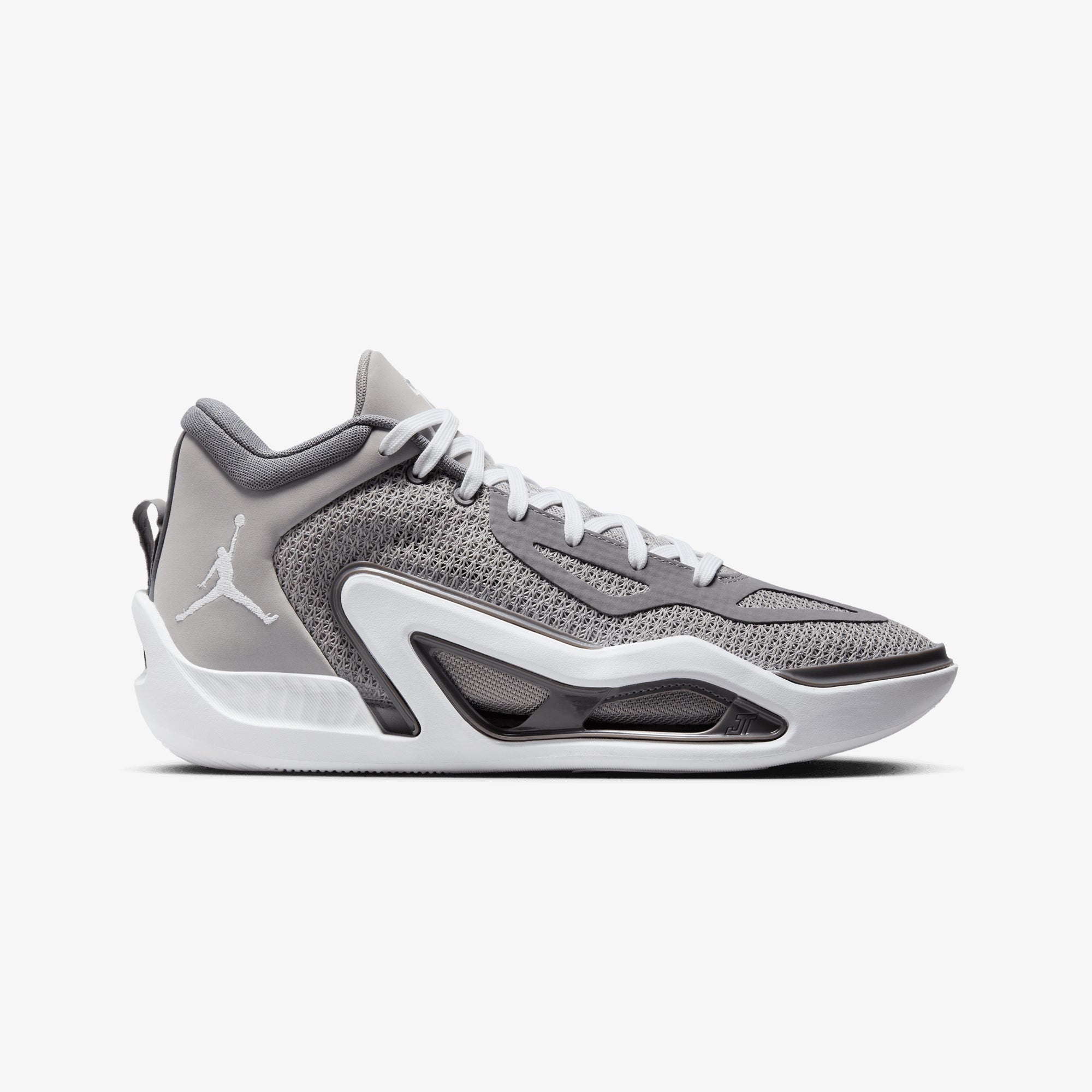 Jordan | TATUM 1 "HOME TEAM" PF { MEDIUM GREY/WHITE-GUNSMOKE - view 6