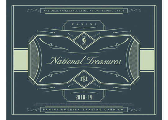2018-19 Panini National Treasures Basketball Hobby Box