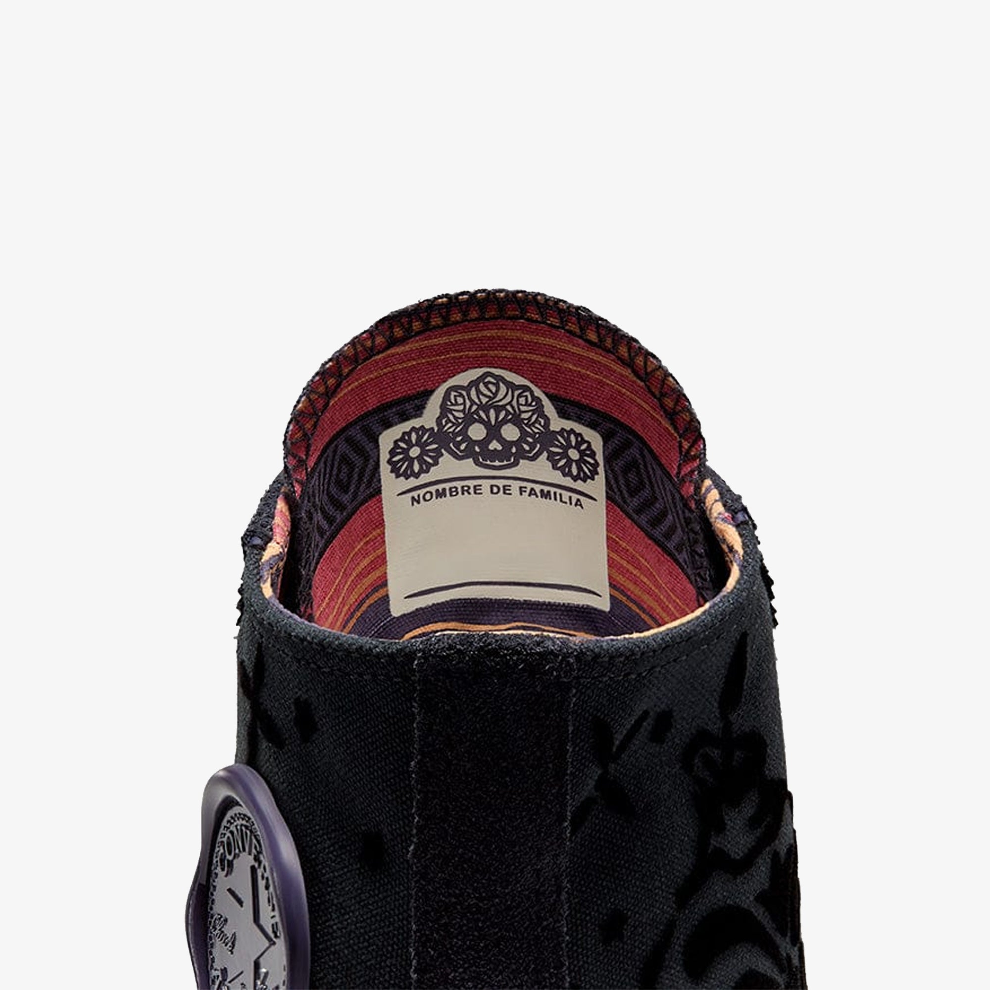 Converse | CHUCK 70 DAY OF DEAD { BLACK - view 5