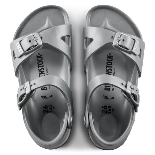 Birkenstock Rio Kids EVA – Silver Silver/Metallic - view 2
