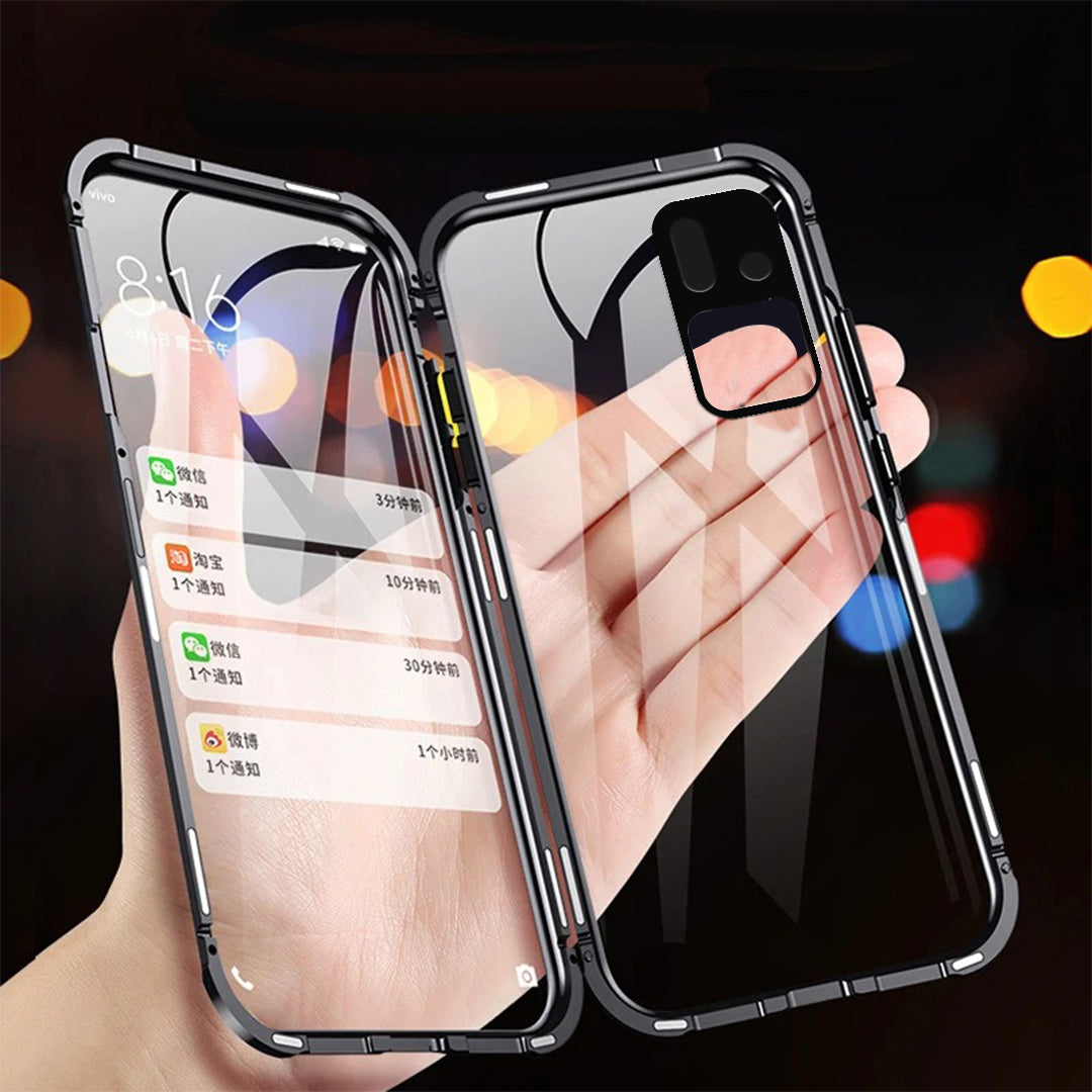 Million Cases 360° Metal Magnetic Double Side Glass Case - Vivo - view 4