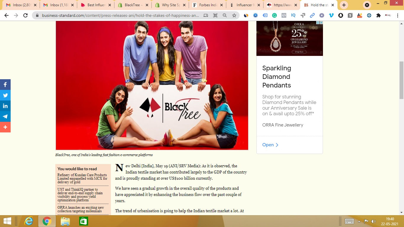 fast fashion – BlackTree, one of India's leading fast fashion e-commerce platforms