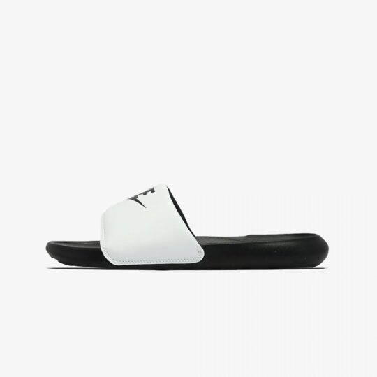 Nike | VICTORI ONE MIX SLIDE { BLACK/WHITE - view 2