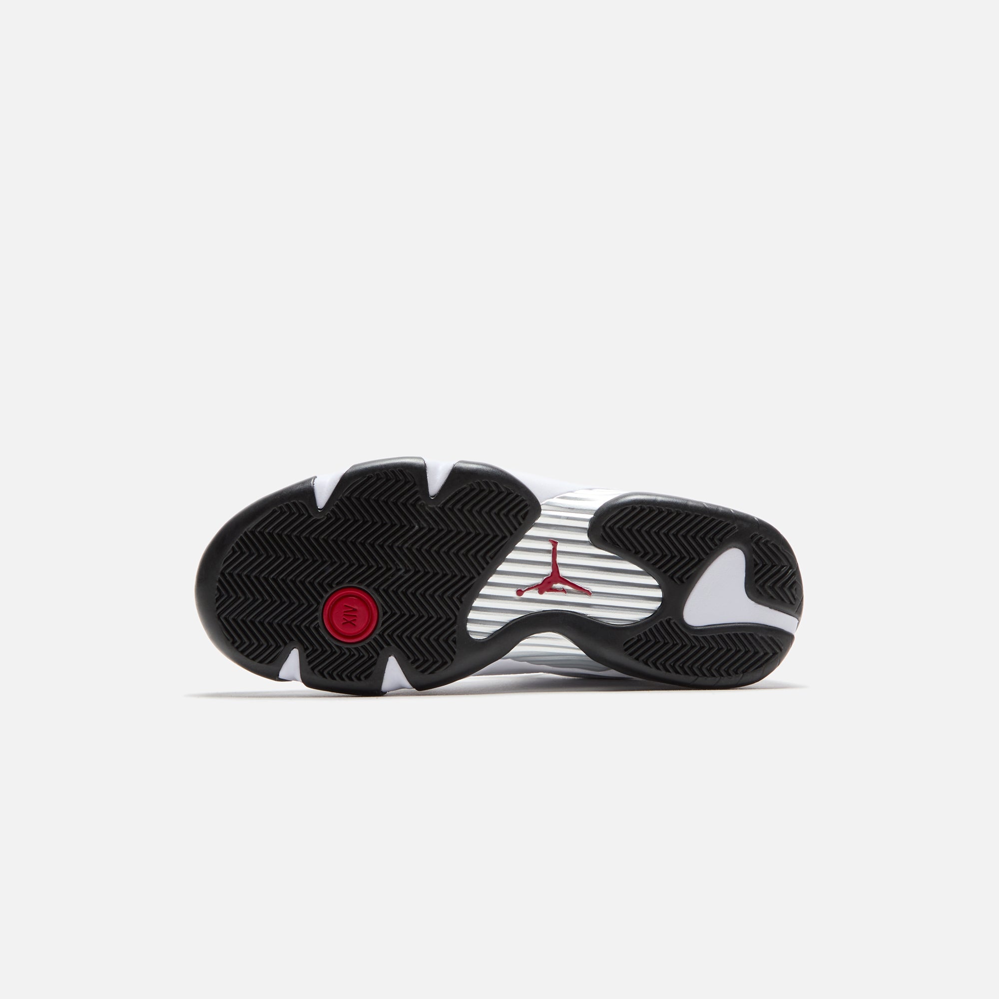 Jordan Air Jordan 14 - White / Black / Varsity Red / Metallic Silver - view 4