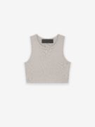 ESSENTIALS Womens Sport Tank – Silver Cloud