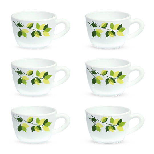 My Borosil Larah By Borosil Green Leaves Cup Set - view 2