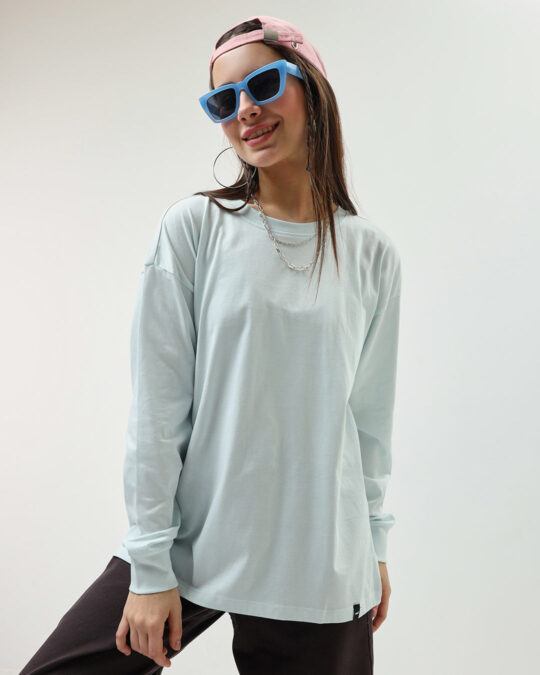 BlackTree Blue Oversized dresses