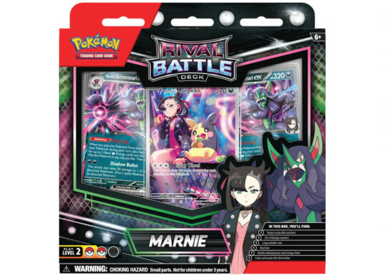 Scarlet violet destined – 2025 Pokémon Scarlet & Violet Destined Rivals Marnie Rival Battle Deck