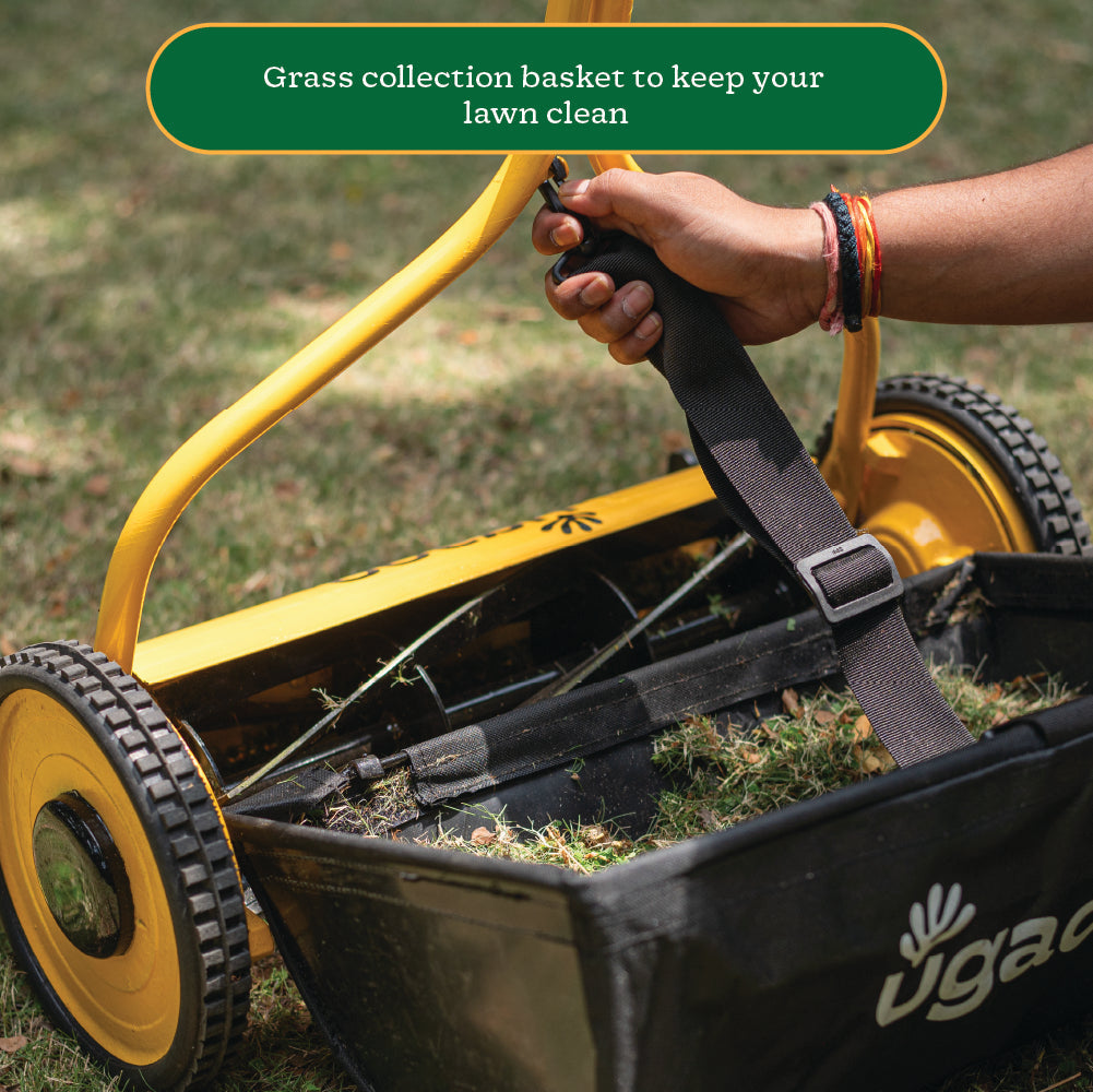 Ugaoo Premium Push Reel Lawn Mower - Your Eco-Friendly Lawn Care Solution - view 6