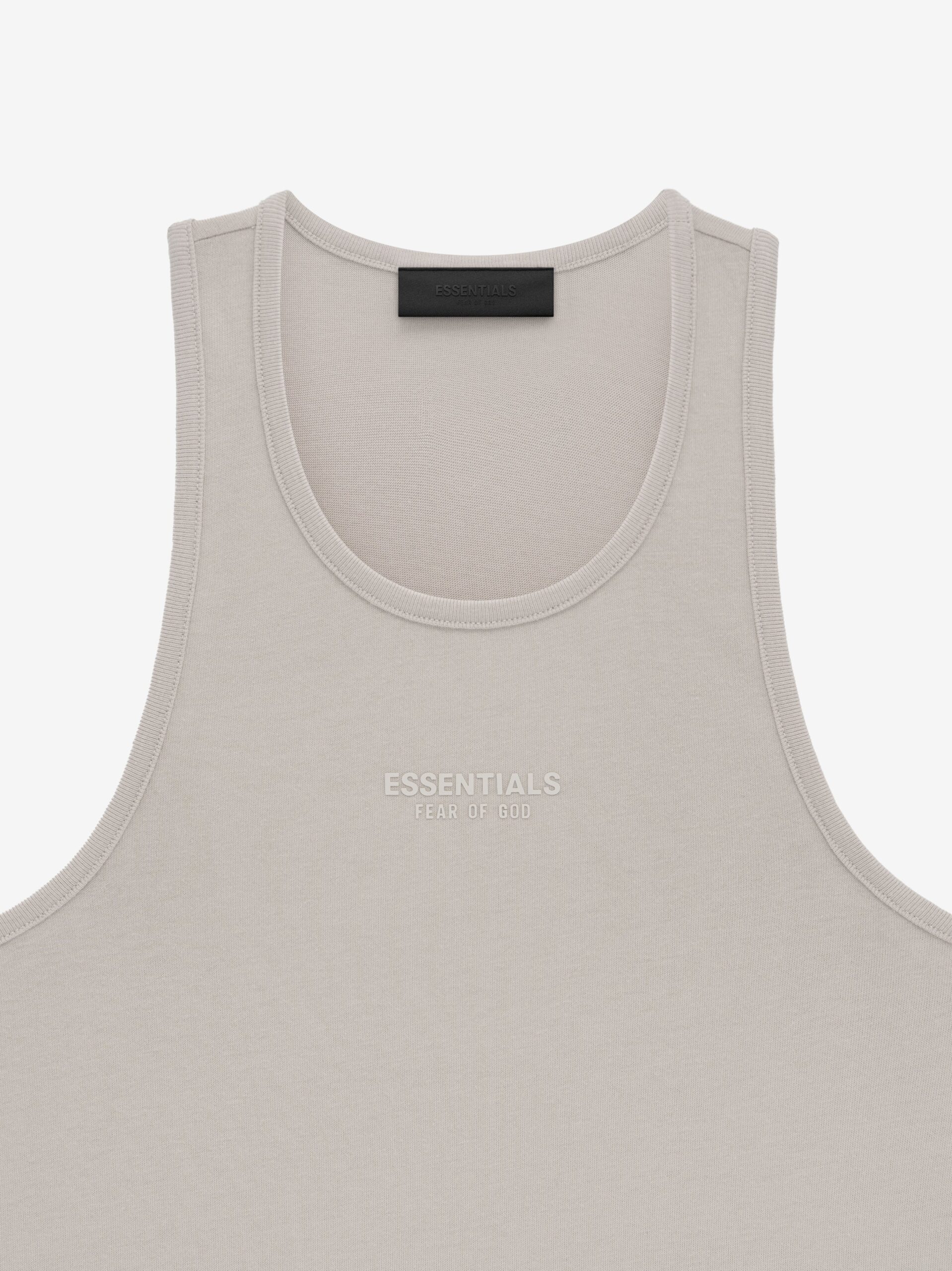 Womens Essentials Tanktop – Silver Cloud - view 3