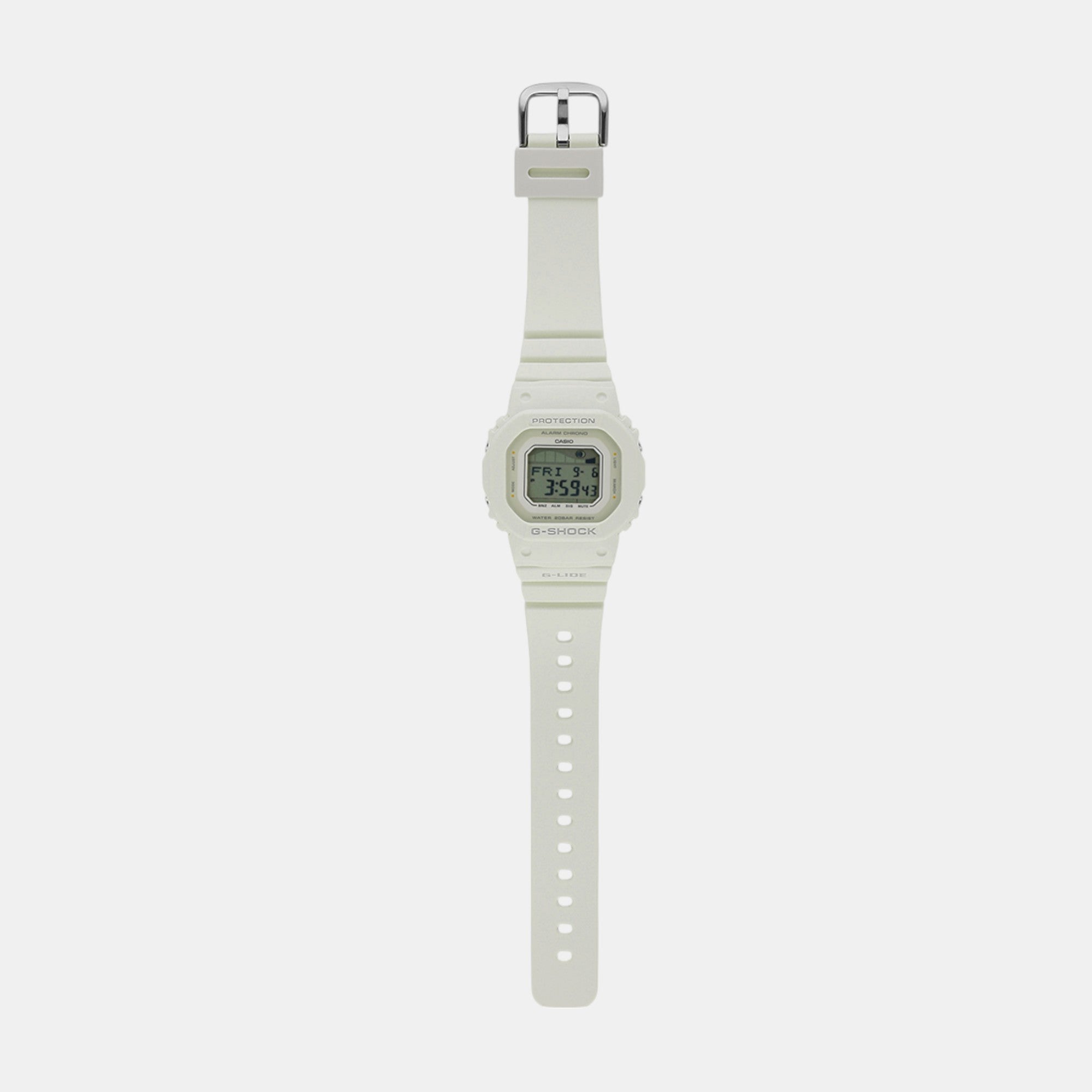 Casio G-Shock Women Quartz White Dial Digital Resin Watch G1573 - view 7