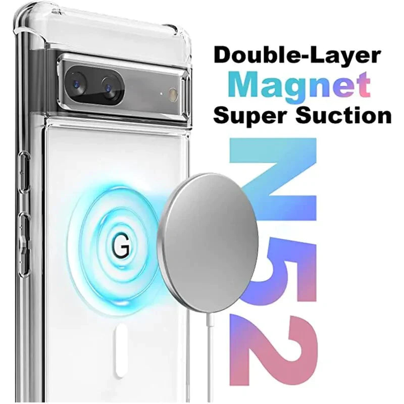 Million Cases Crystal Armor Bumper Edge Magsafe Case - Google - view 5