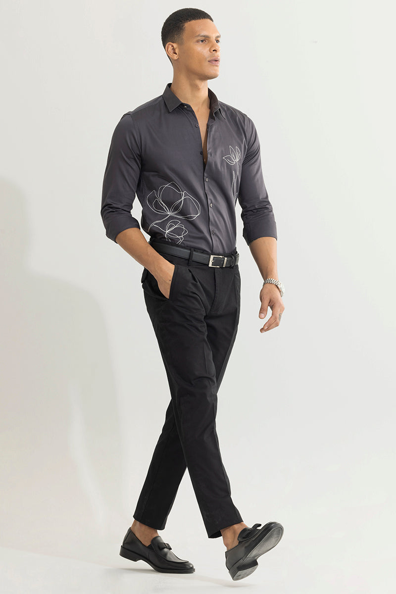 SNITCH Astral Black Trouser - view 4