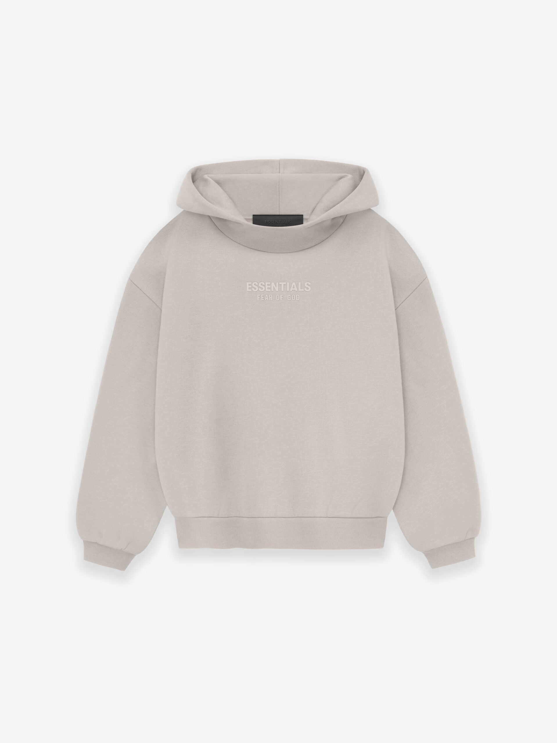 Kids hoodie – Kids Essentials Hoodie – Silver Cloud