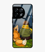 The Case Company Gazing Stars With Dog Glass Case for Oneplus 11