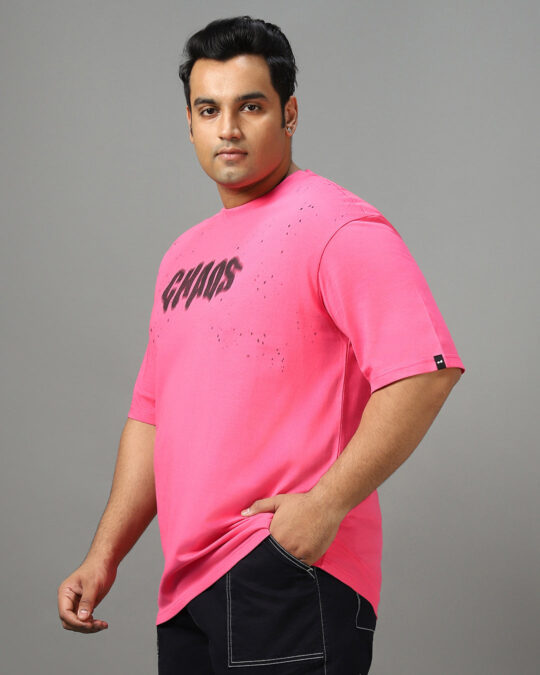 BlackTree Typography Oversized Plus Size T-shirt - view 2