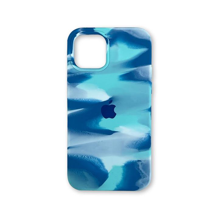 KShop iPhone 12 Mini Water Silicone Case - Moonstone Blue