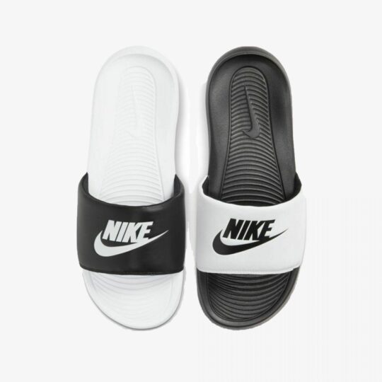 Nike | VICTORI ONE MIX SLIDE { BLACK/WHITE