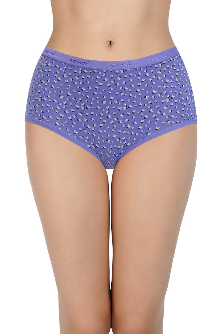 Amante Print High Rise Full Brief Panties (Pack of 3) - view 2