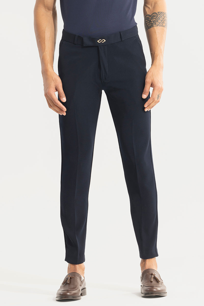 SNITCH Tuxedo Attire Navy Trouser - view 5
