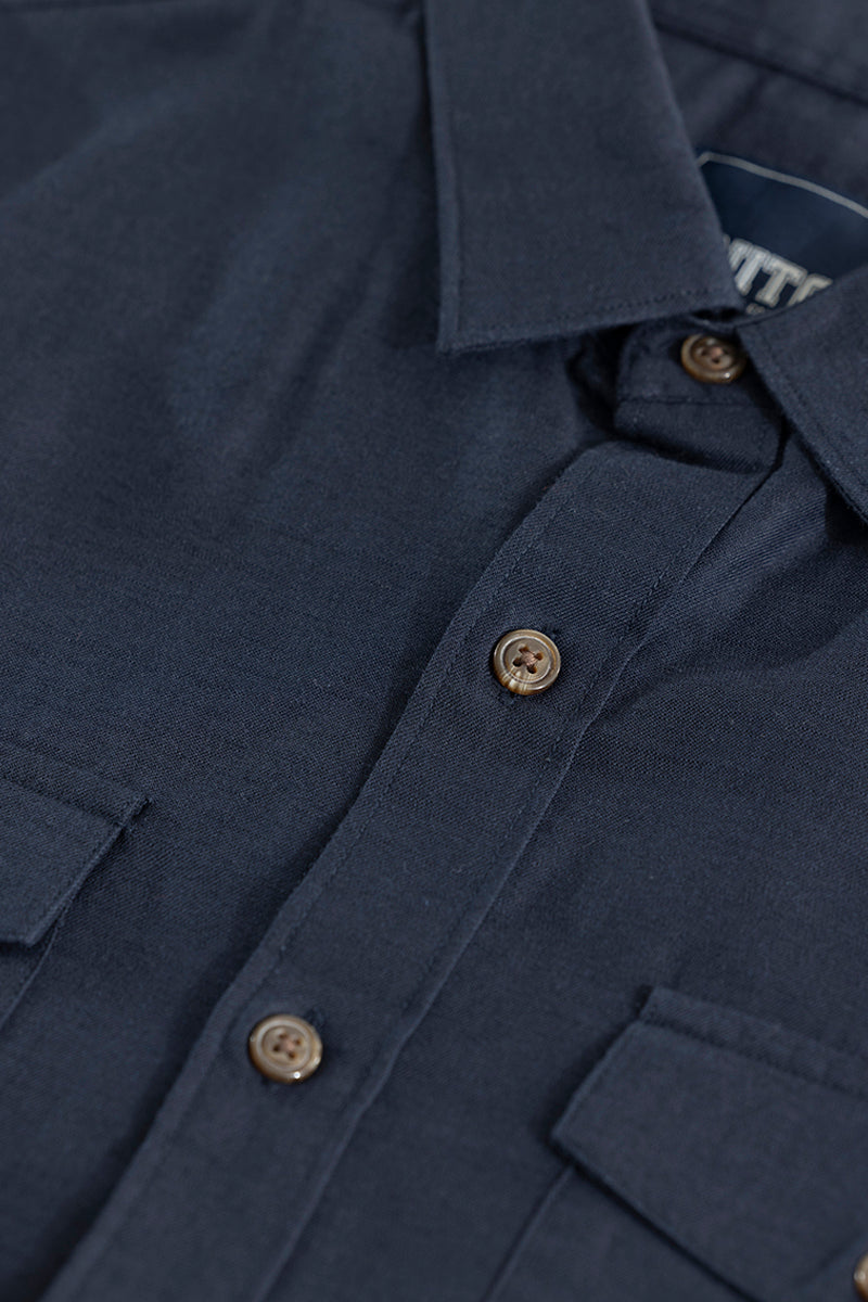 SNITCH Kameron Navy Shirt - view 2