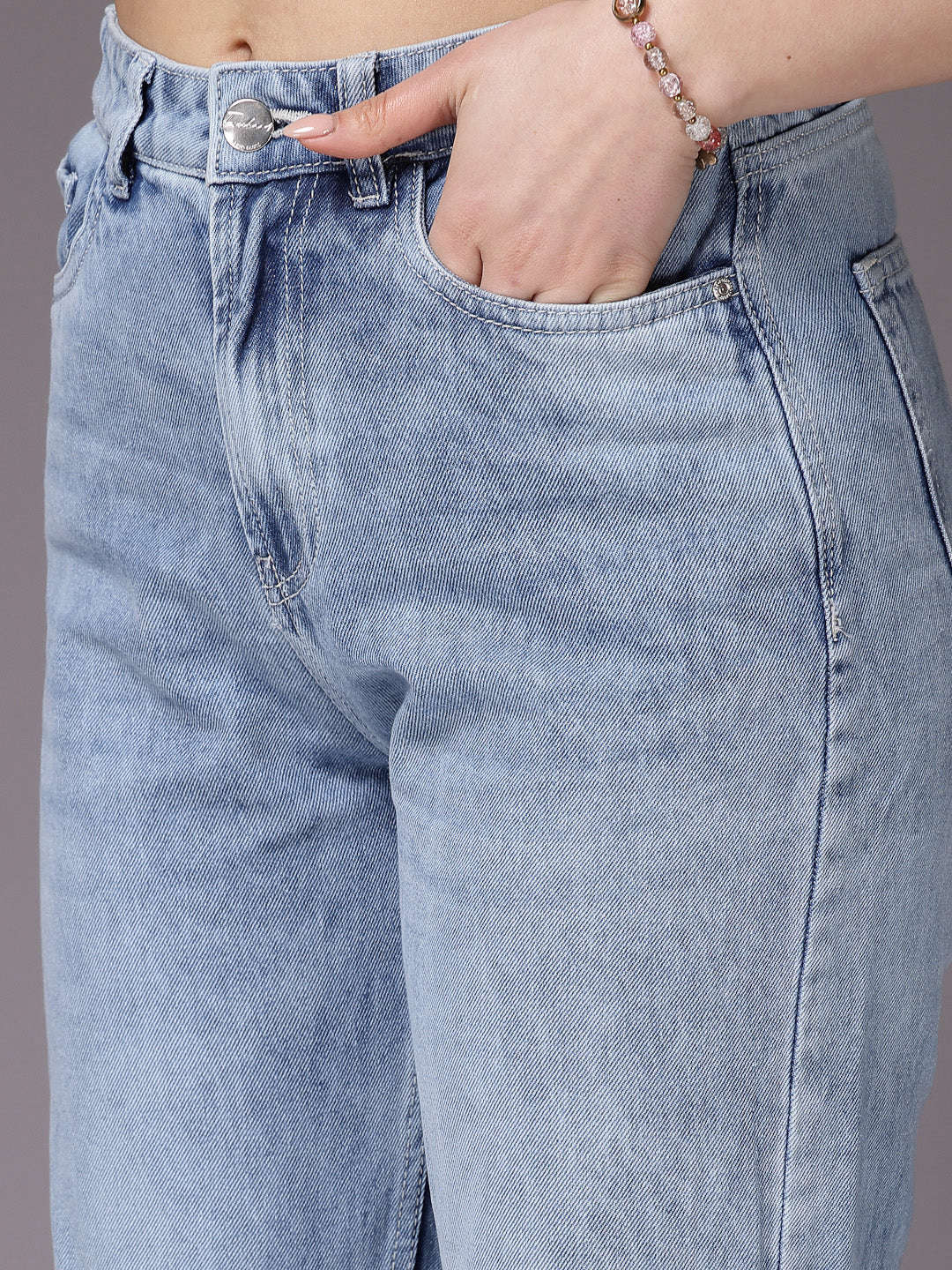 Freehand By The Indian Garage Co Women Straight Fit Jeans - view 7