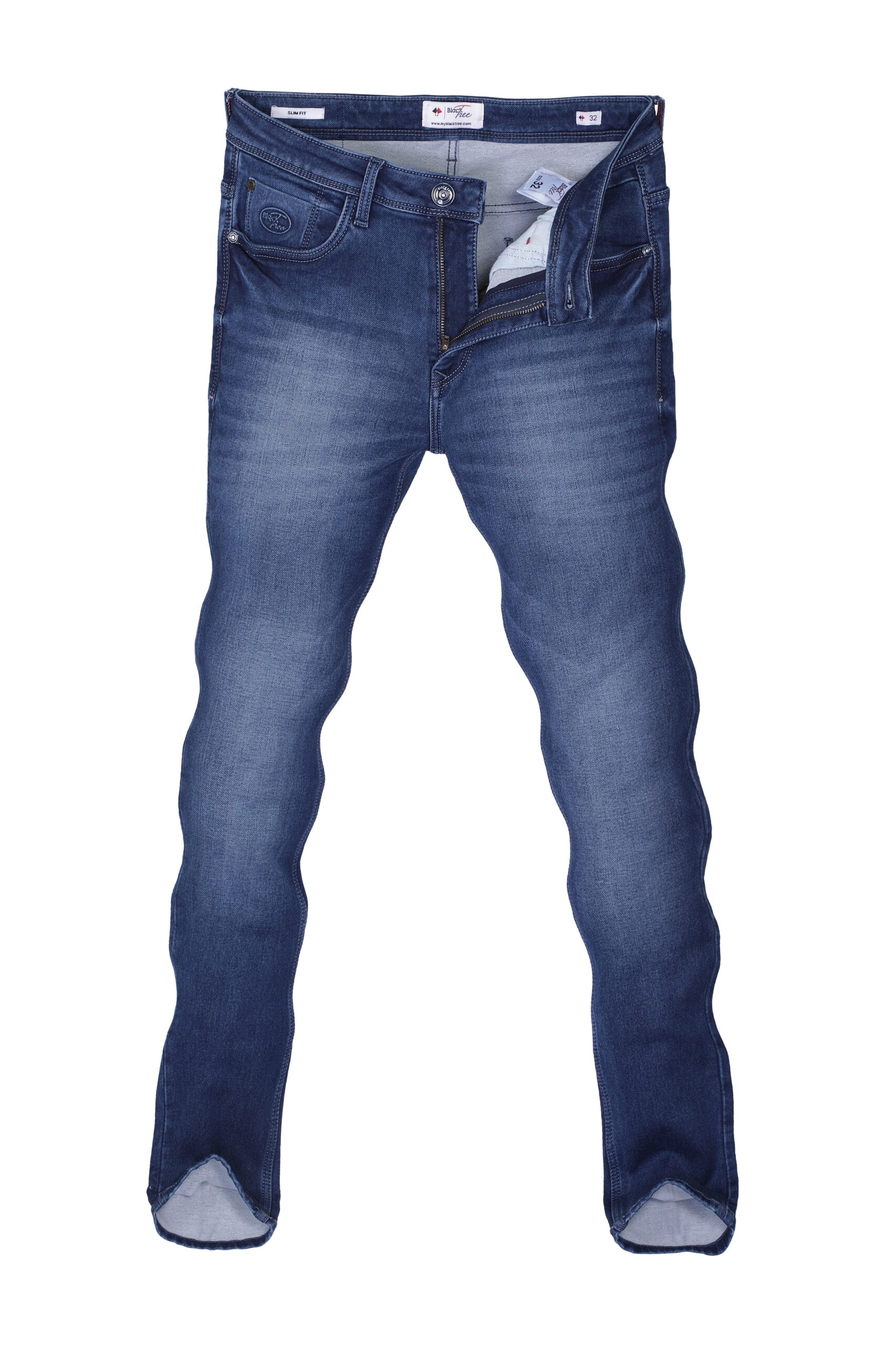 Black Tree Men's Designer Stretch Slim Fit Jeans for Men's BT002..