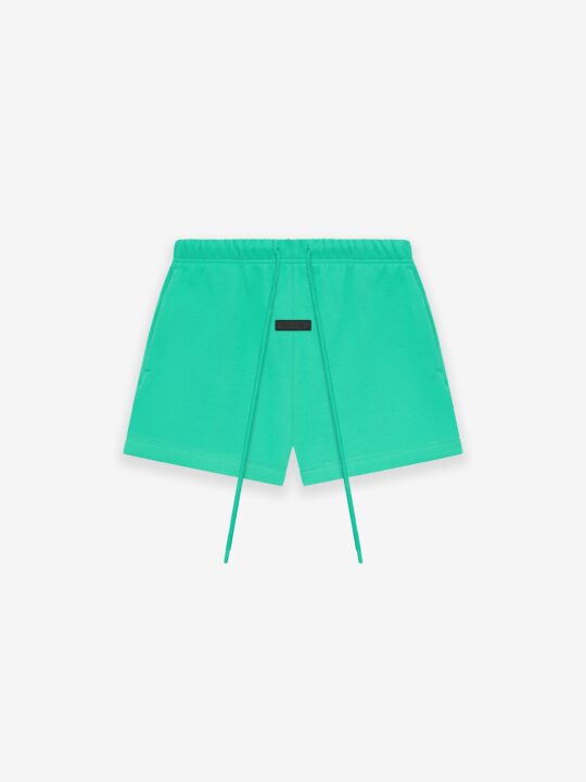 ESSENTIALS Fleece Running Short – Mint Leaf