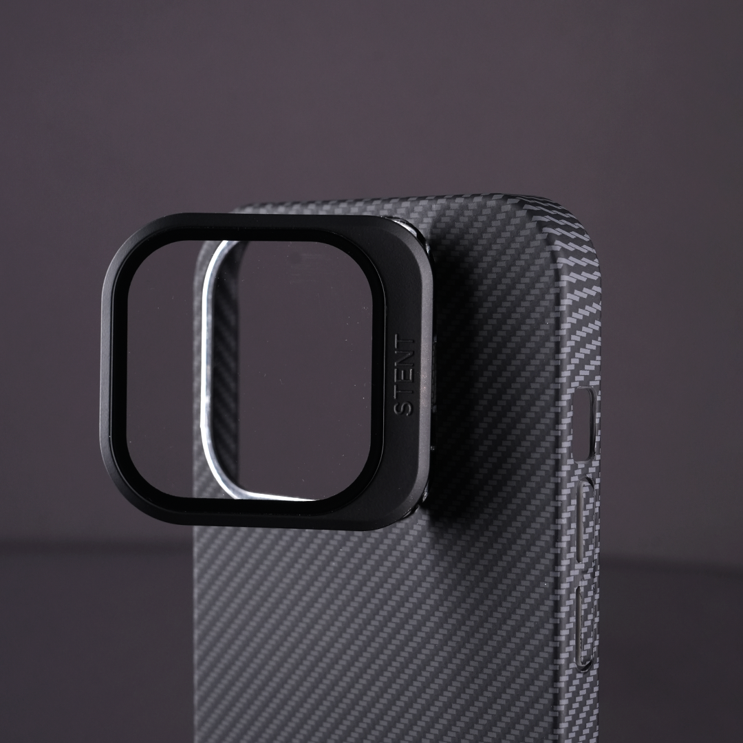 technoidtech iPhone 14 Pro Kickstand Carbon Fiber Textured Case - view 5