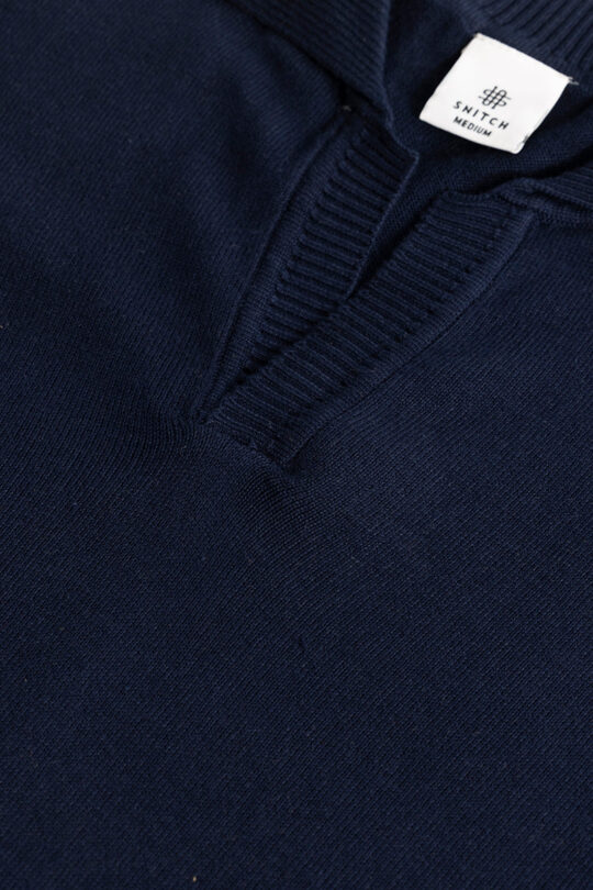 SNITCH EliteEdge Navy Full Sleeve Polo - view 2