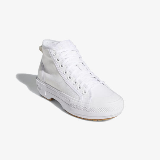 Adidas Originals | NIZZA TREK SHOES { CLOUD WHITE / GUM / GREY ONE