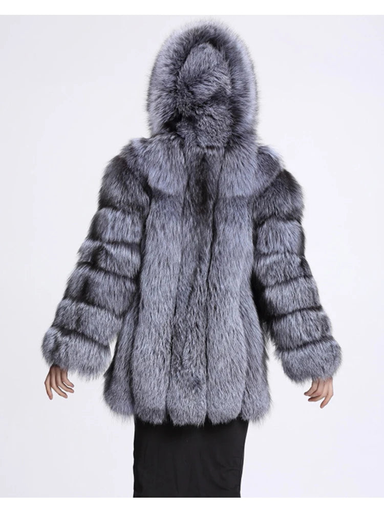 BlackTree Winter Jacket Women Fashion Thick Warm Faux Fur Jackets - view 2