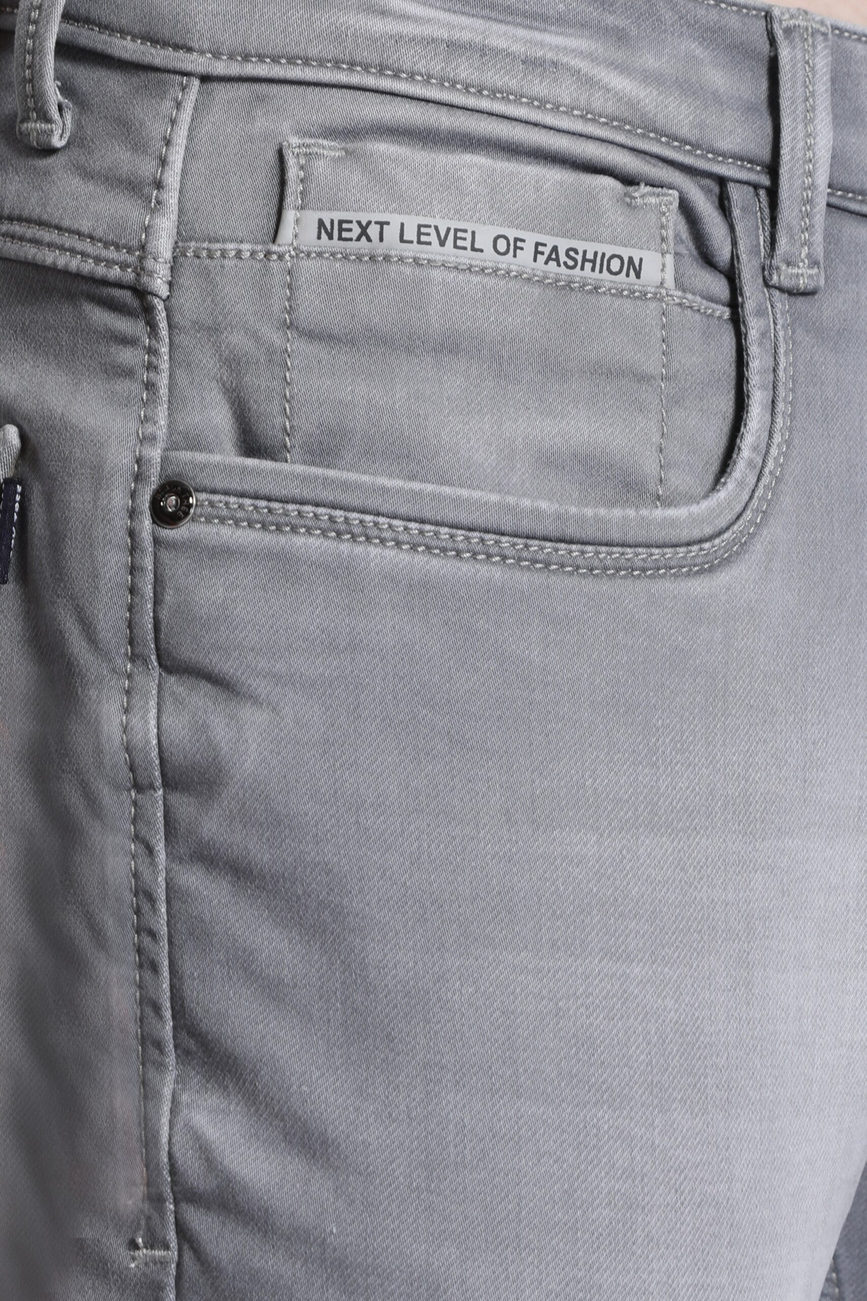 BLACK TREE MEN'S SKINNY FIT GREY STREET STYLE JEANS BT0015..