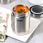 Cello Supee Flask, Insulated Soup and Food Jar, 400ml