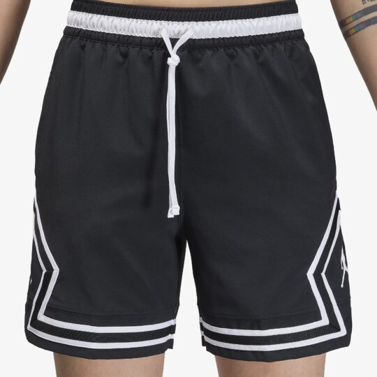 Jordan | DRI-FIT WOVEN DIAMOND SHORTS { BLACK/WHITE/WHITE