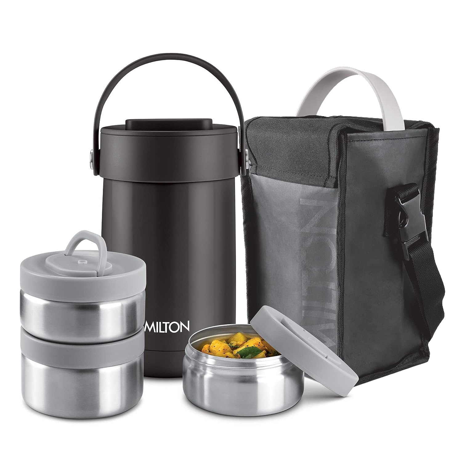 Glamour Thermosteel Stainless Steel Tiffin Box (Milton) - view 10