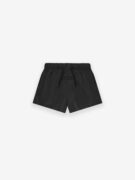 ESSENTIALS Kids Crinkle Nylon Running Short – Jet Black