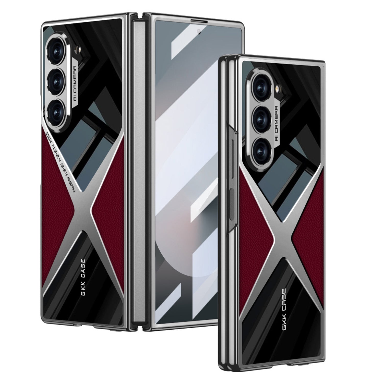 Million Cases Galaxy Z Fold Series Polished Guard Business Leather Case - view 3