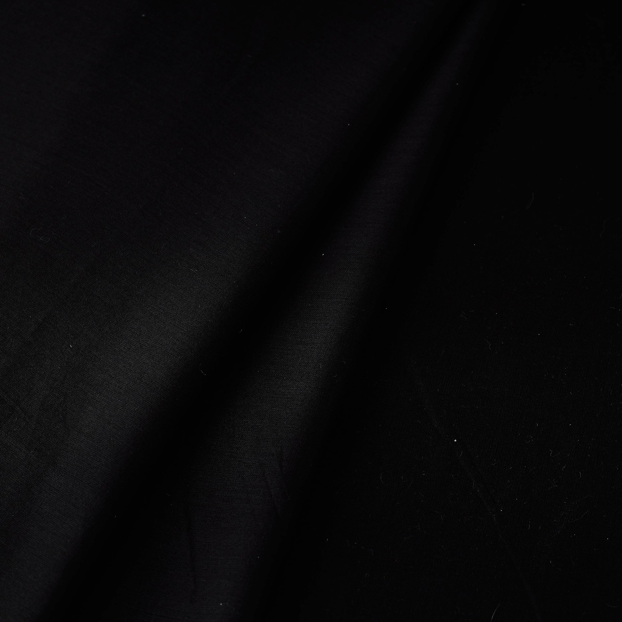 ITOKRI CRAFTS INITIATIVE Black - Prewashed Plain Mul Cotton Fabric 04 - view 3