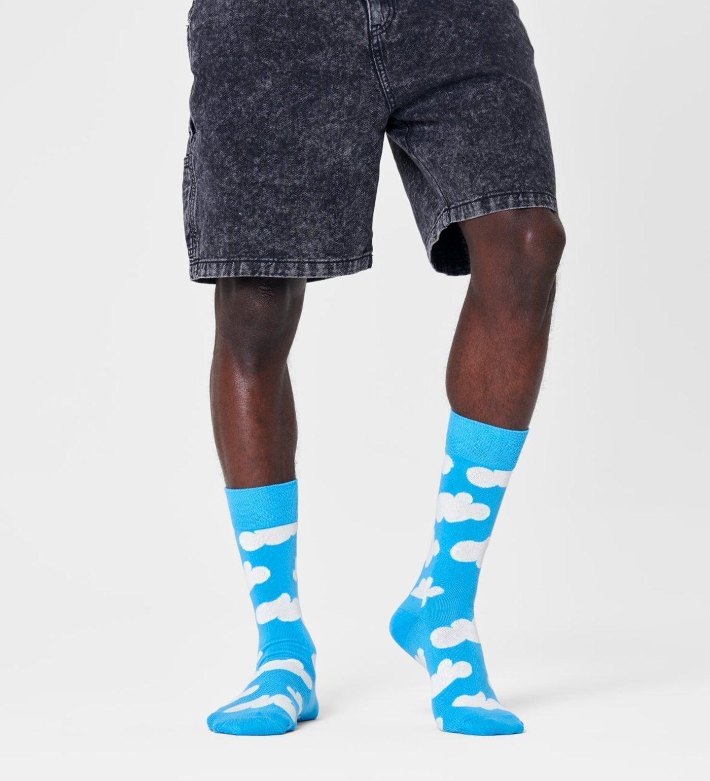 Happy Socks Unisex Cloudy Crew Length Socks for Women and Men - view 3