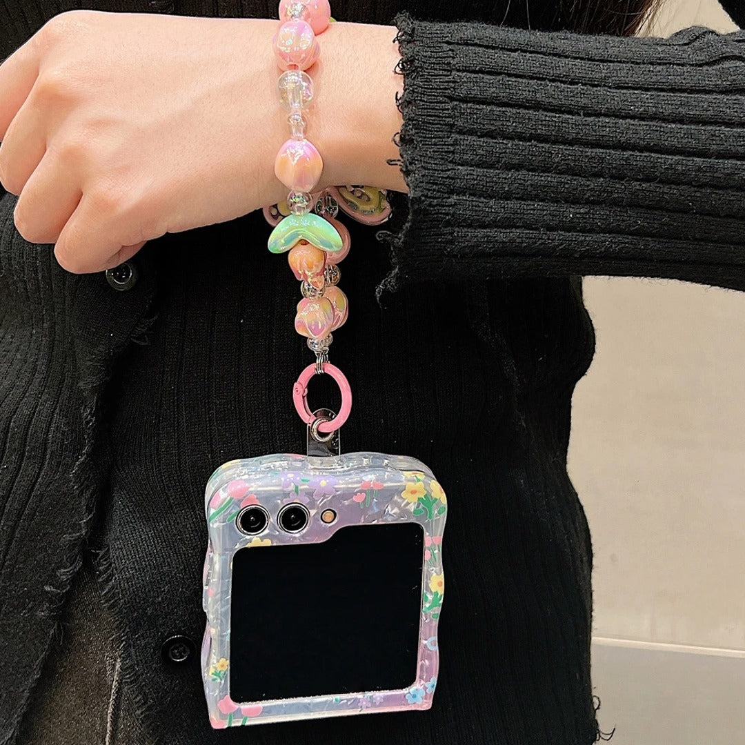 Peeperly Cute Floral Fancy Pattern Case with Charm - Samsung - view 8