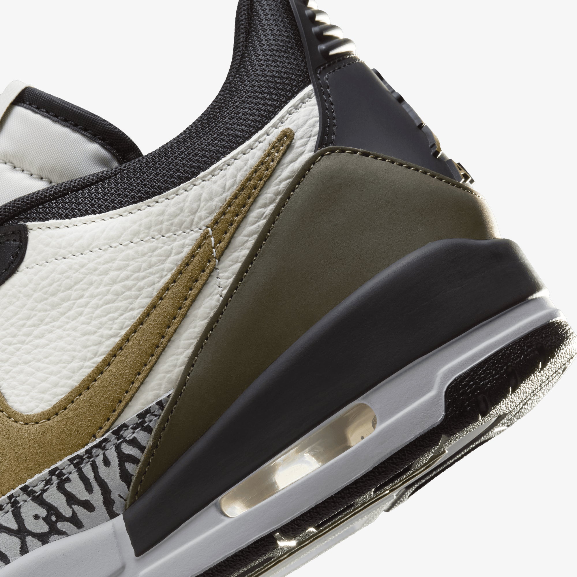 Jordan | Air Jordan Legacy 312 Low { Sail/medium Olive-black-wolf Grey - view 6