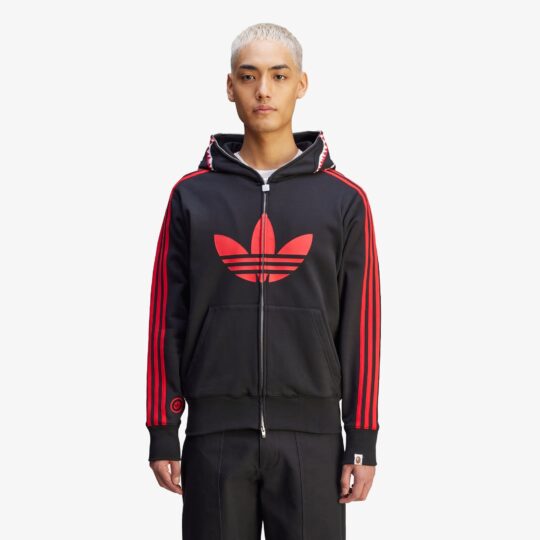 Adidas Originals | Bape Ultimate Shark Hoodie { Black